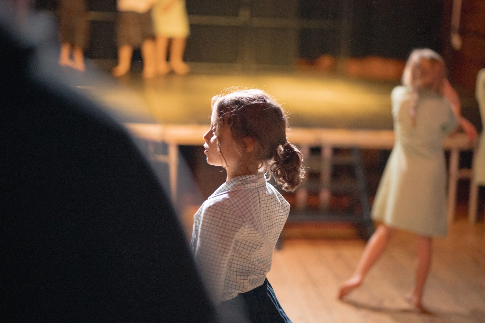 Image of pupils in a performing arts class