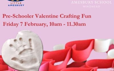 Pre-Schooler Valentines Craft Event