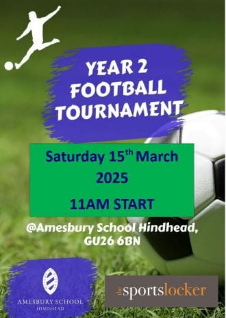 Year 2 Football Tournament Saturday 15 March 2025