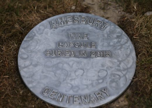 Centenary Time Capsule Buried in Memorial Garden image